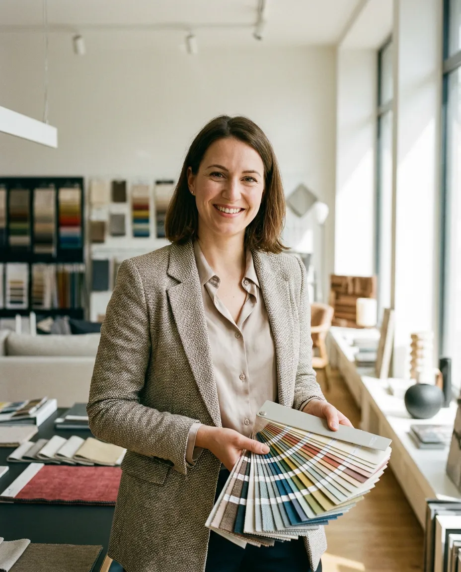 Beraterin für Sicherheits- und Designtüren in Wien